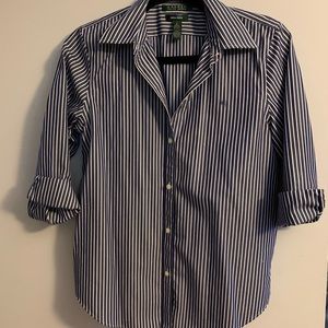 Ralph Lauren Quarter Sleeve Button up